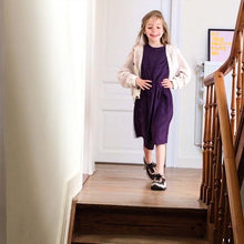 Charger l'image dans la galerie, Purple Summer Dress with Pleats-2
