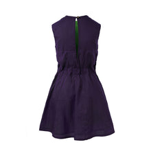 Charger l'image dans la galerie, Purple Summer Dress with Pleats-3
