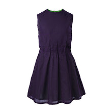 Charger l'image dans la galerie, Purple Summer Dress with Pleats-0
