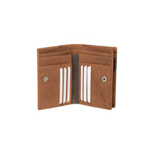 Charger l'image dans la galerie, K12234UB | Women's wallet in genuine full-grain leather, Naked. Leather color. RFID protection. Size when closed: 9.5 x 14 x 3 cm. Packaging: gift box bottom/cover-1
