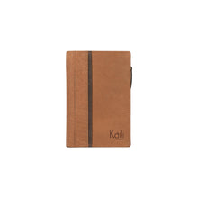 Charger l'image dans la galerie, K12234UB | Women's wallet in genuine full-grain leather, Naked. Leather color. RFID protection. Size when closed: 9.5 x 14 x 3 cm. Packaging: gift box bottom/cover-2
