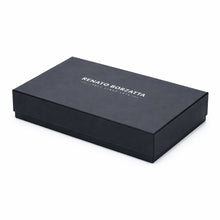Charger l'image dans la galerie, RB1085S | Women's Wallet Made in Italy in Soft Genuine Sauvage Leather. Matte Gold Metal Hardware. Cognac Color. Dimensions (closed): 8 x 11.5 x 2 cm-4
